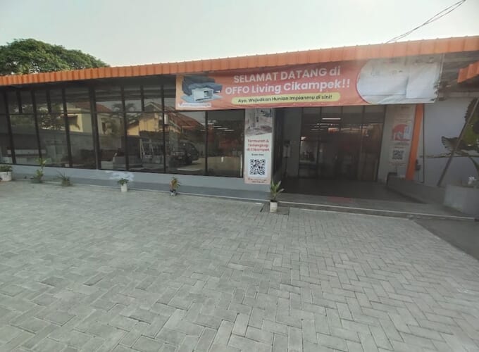 Hasil paving block OFFO Living Cikampek Karawang