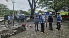 PLTU Labuan tim pemasangan
