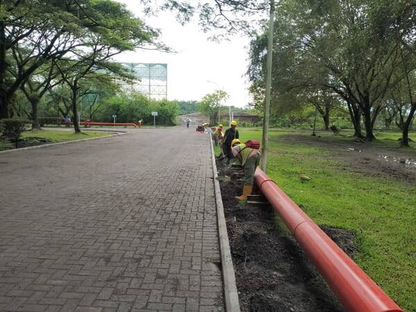 PLTU Labuan — Industri besar / kontainer 40ft