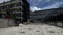 Parkiran gedung hasil akhir