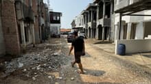 Perumahan Pondok Kacang proses paving